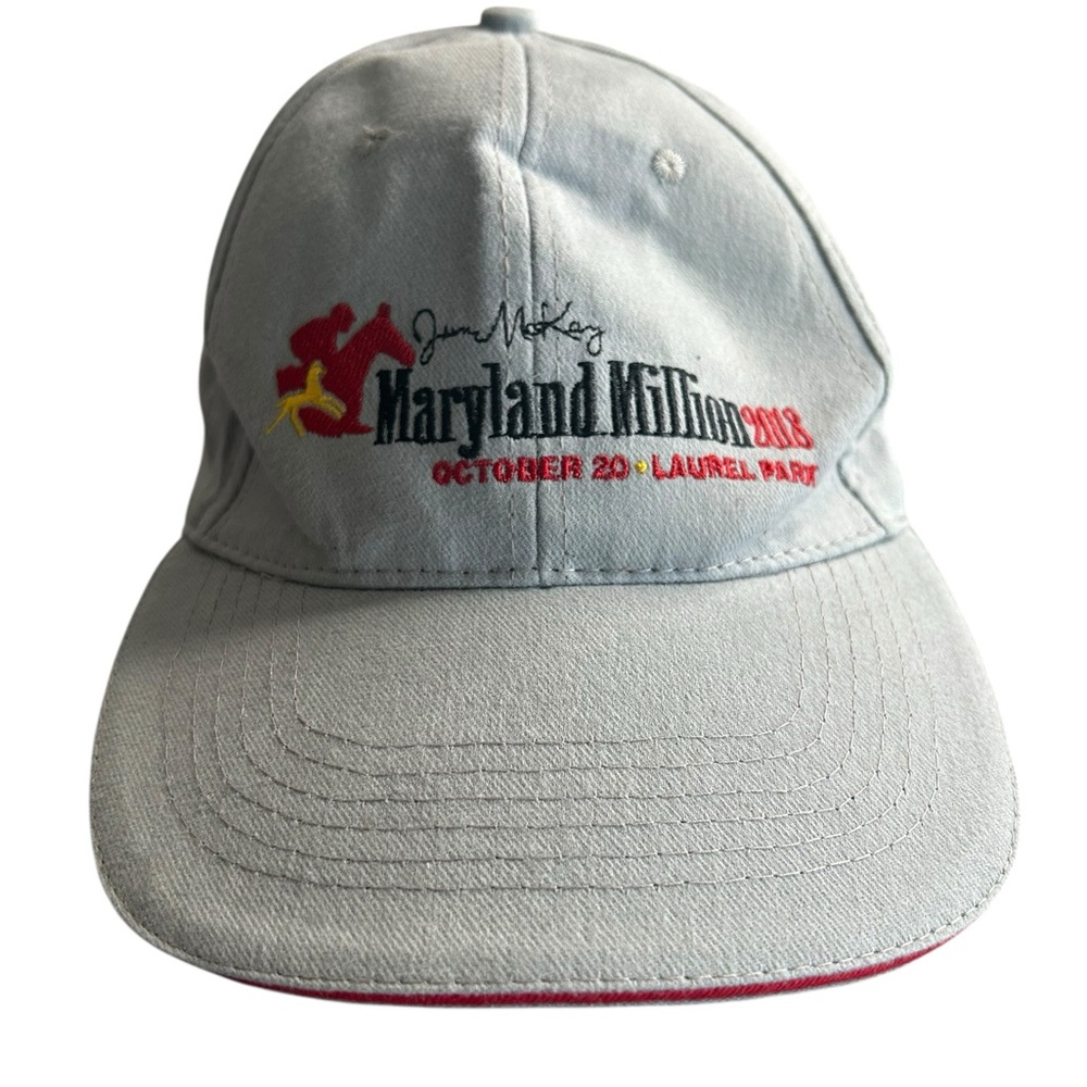 Maryland‎ Million 2018 Horse Racing Hat Jim McKay Laurel Park Adjustable Cap